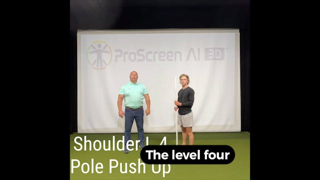 L4 - Shoulders - Pole Push Up