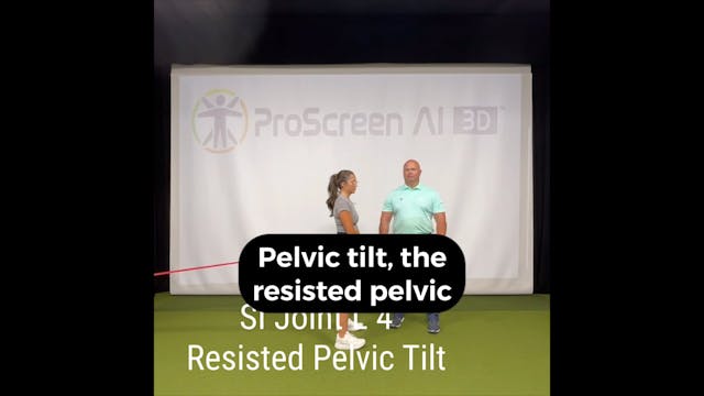 L4 - SI Joint - Resisted Pelvic Tilt