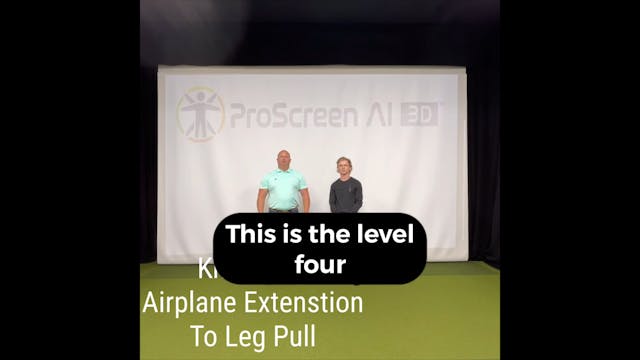 L4 - Knees - Airplane Extension - Leg...