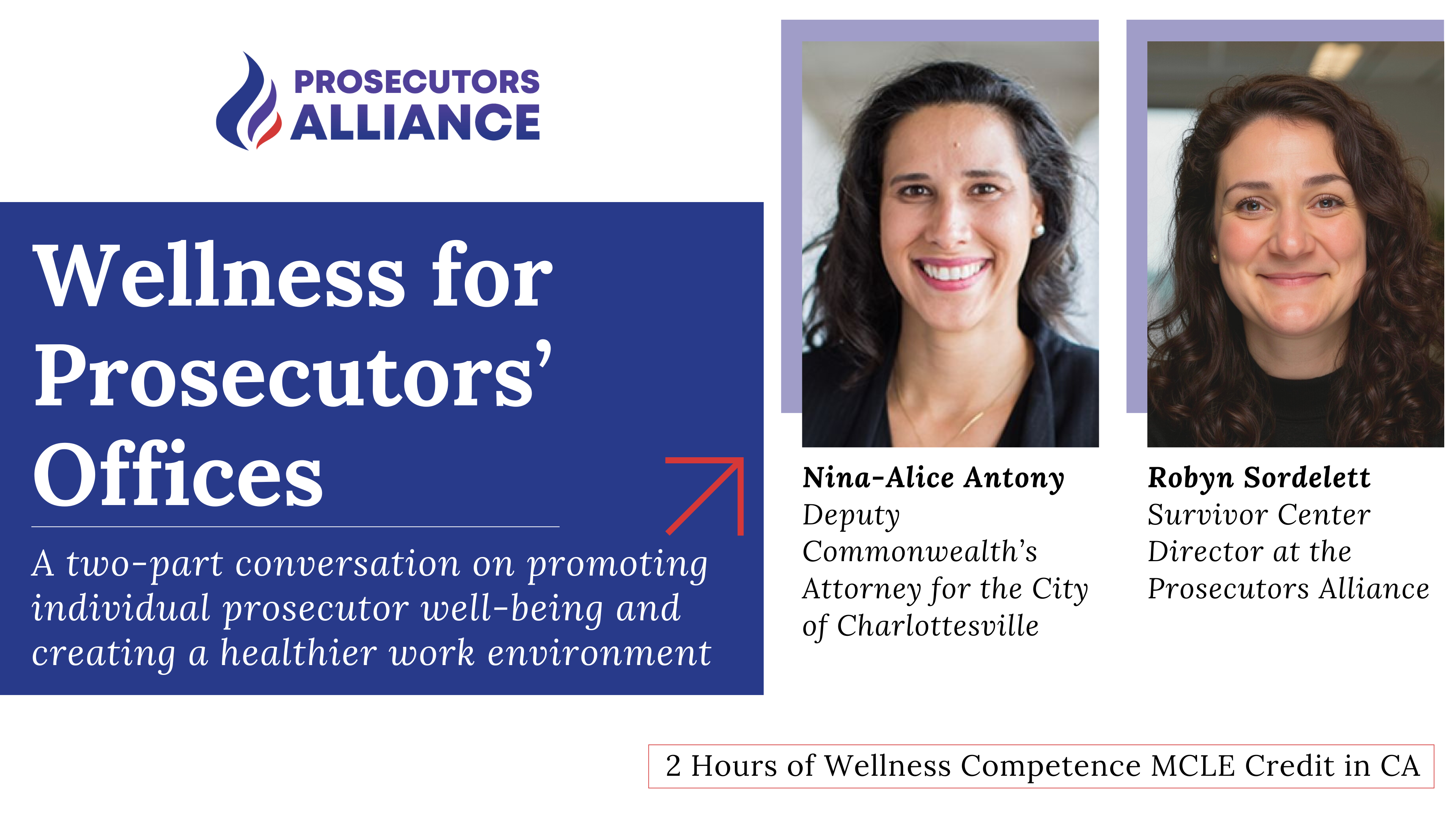 Wellness for Prosecutors' Offices