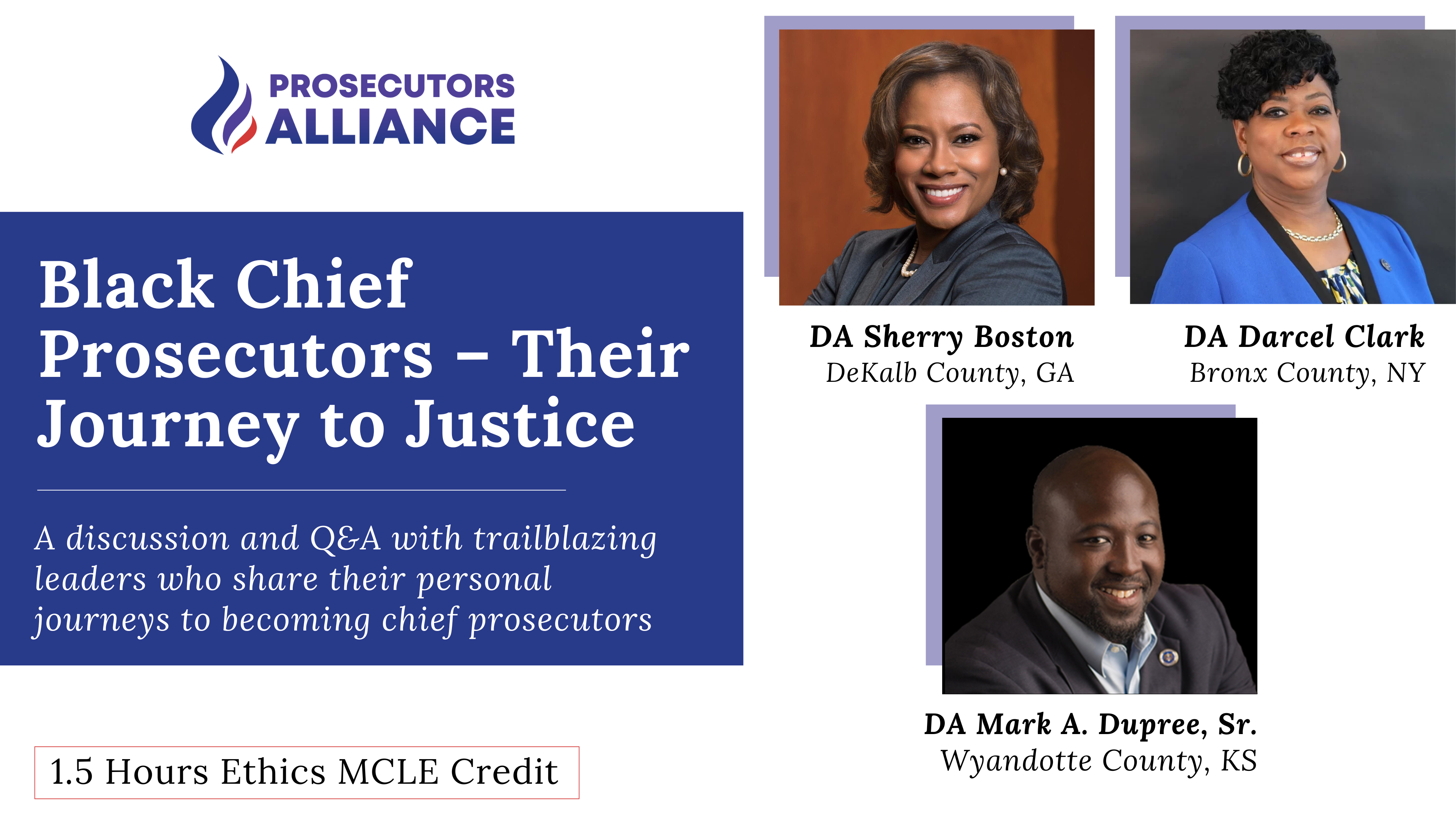 Black Chief Prosecutors: Their Journey to Justice