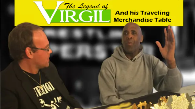 The Legend of Virgil & His Traveling Merch Table