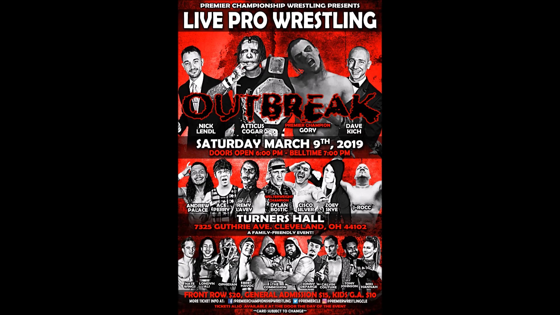 Premier "Outbreak 2019"