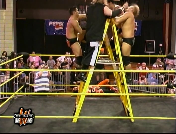 CAPW TV #36: Three-Team Tag Title Ladder Match