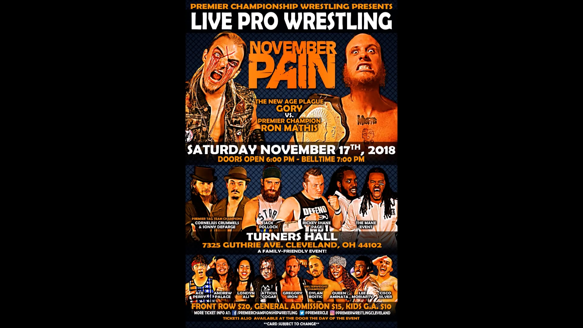 Premier: "November Pain 2018"