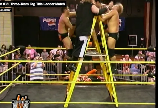 CAPW TV #36: Three-Team Tag Title Ladder Match