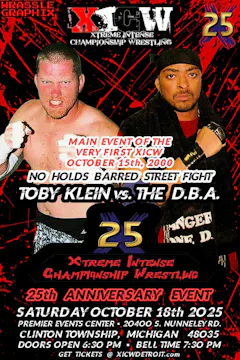 No Hold Barred Street Fight/Rematch from XICW 1: "Mr. Insanity" Toby Klein vs. DBA