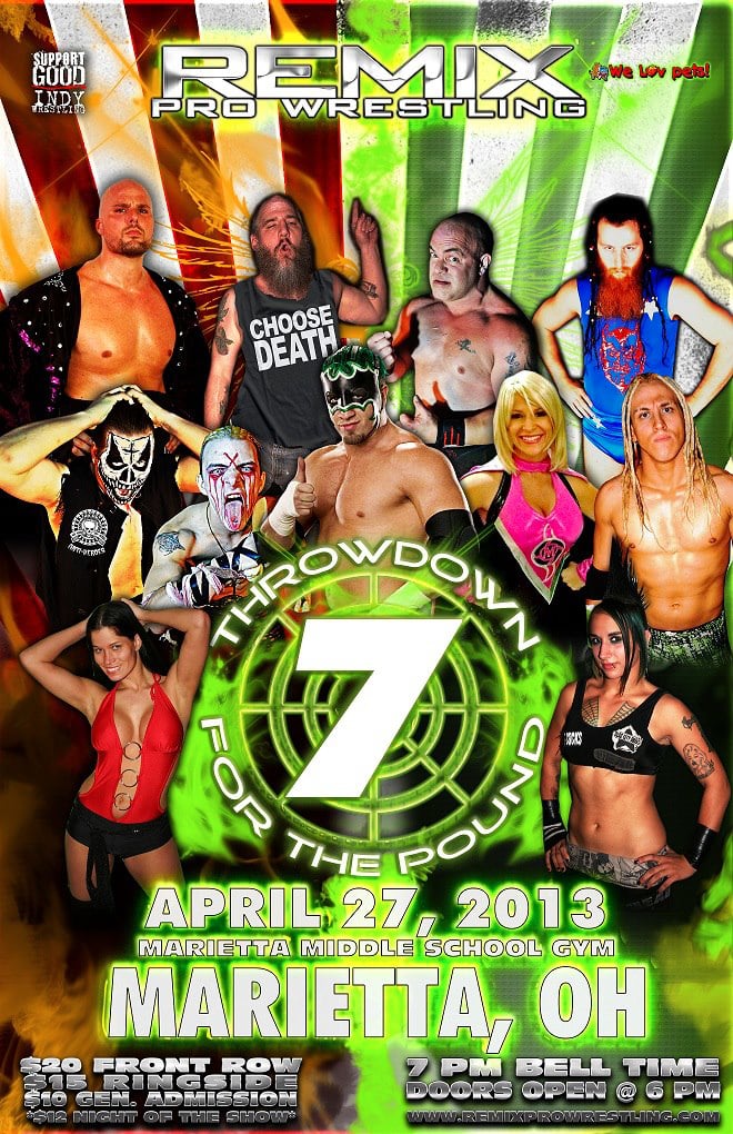Remix Pro Wrestling: Throwdown For The Pound 7
