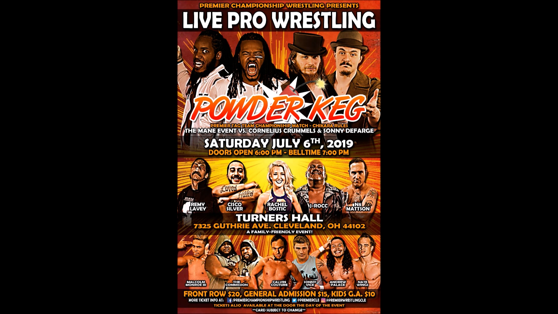 Premier - Powder Keg 2019