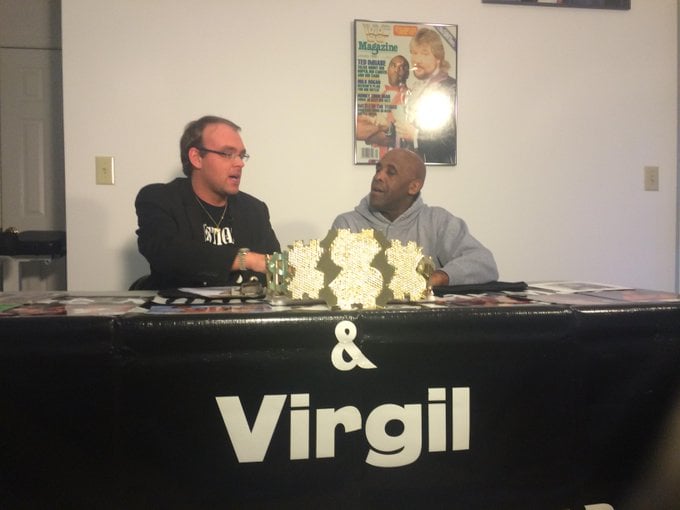 The Legend of Virgil & His Traveling Merchandise Table