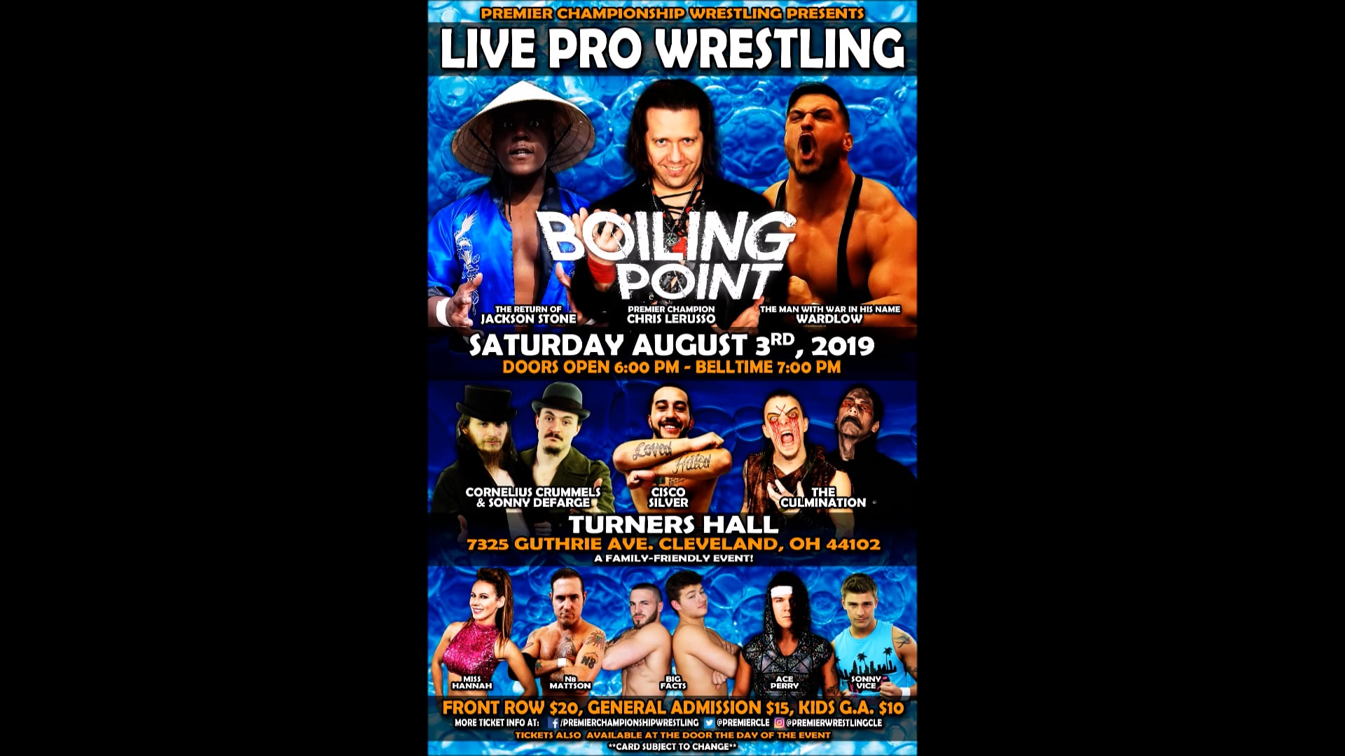 Premier - "Boiling Point 2019"