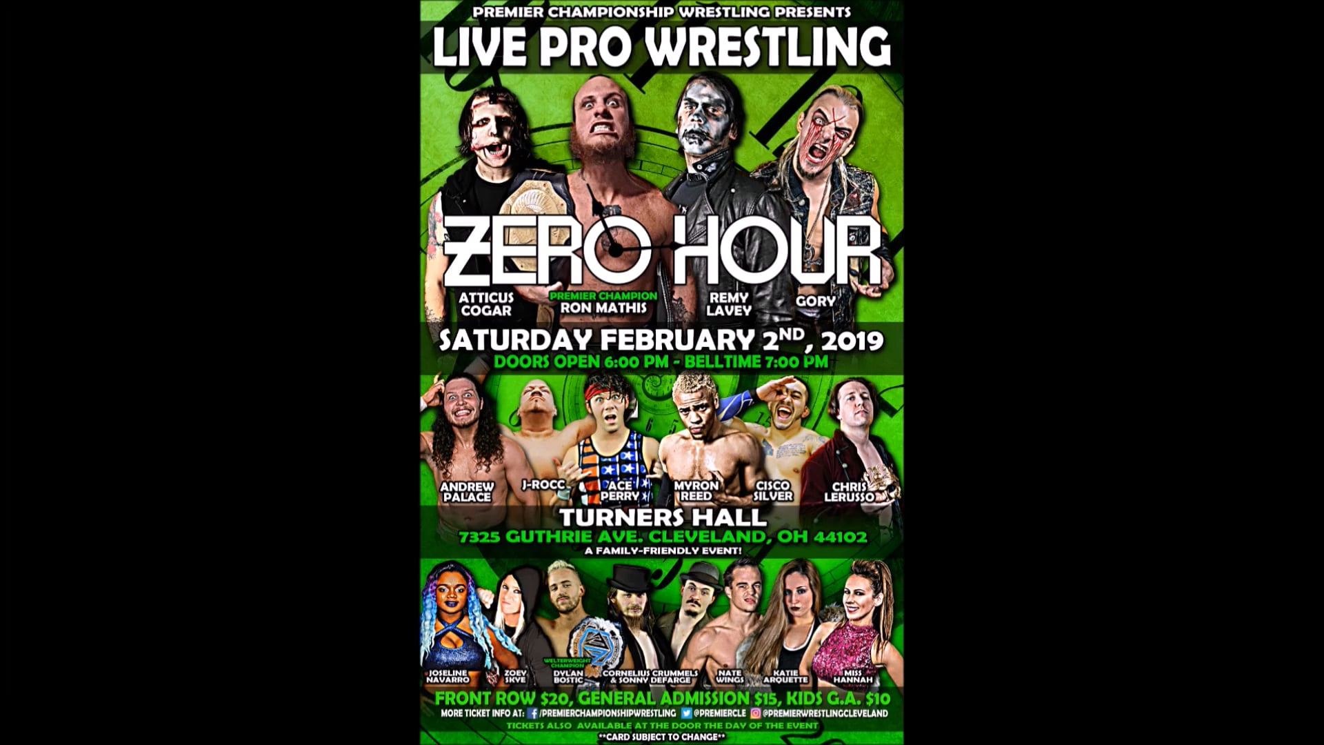 Premier "Zero Hour 2019"