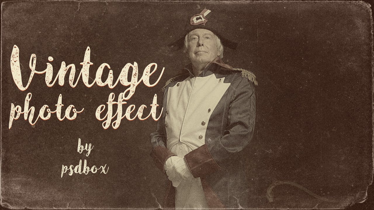 Vintage Photo Effect in Photoshop
