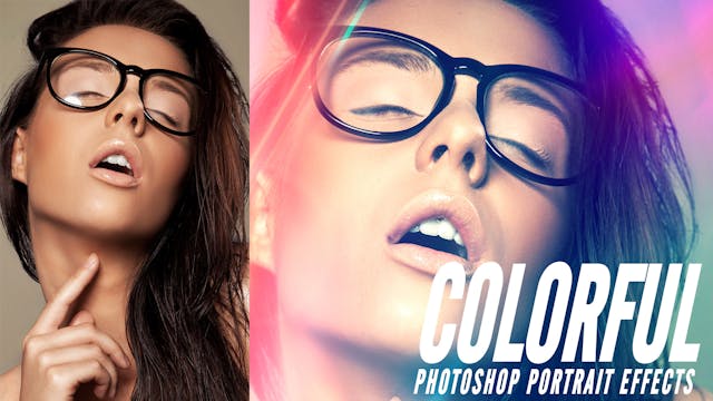 Colorful Portrait Effects in Photoshop