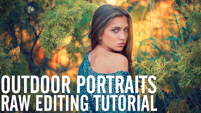 Outdoor RAW Portrait Editing in Photoshop