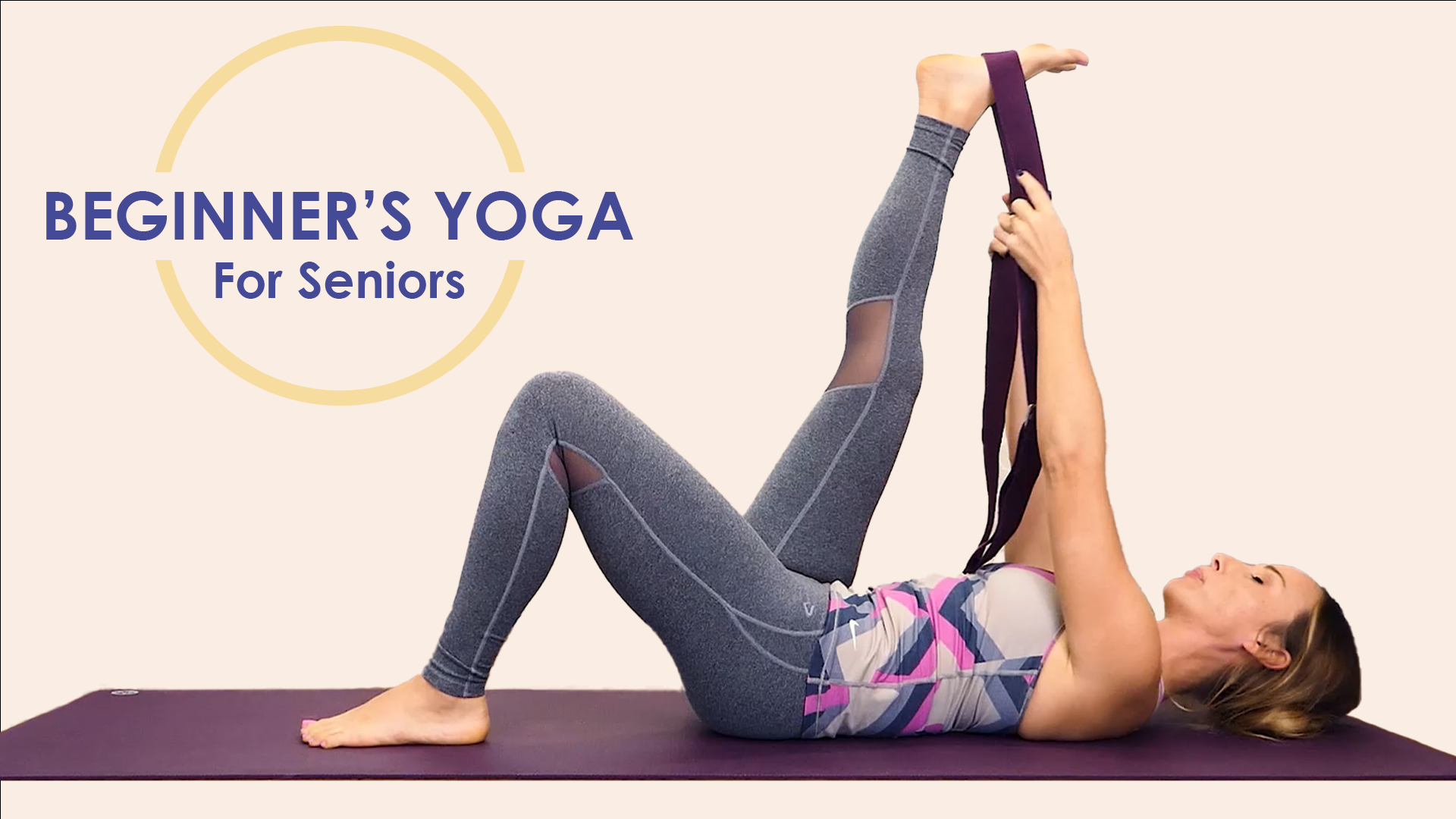 Yoga for Seniors | Beginners Yoga for Anxiety Relief