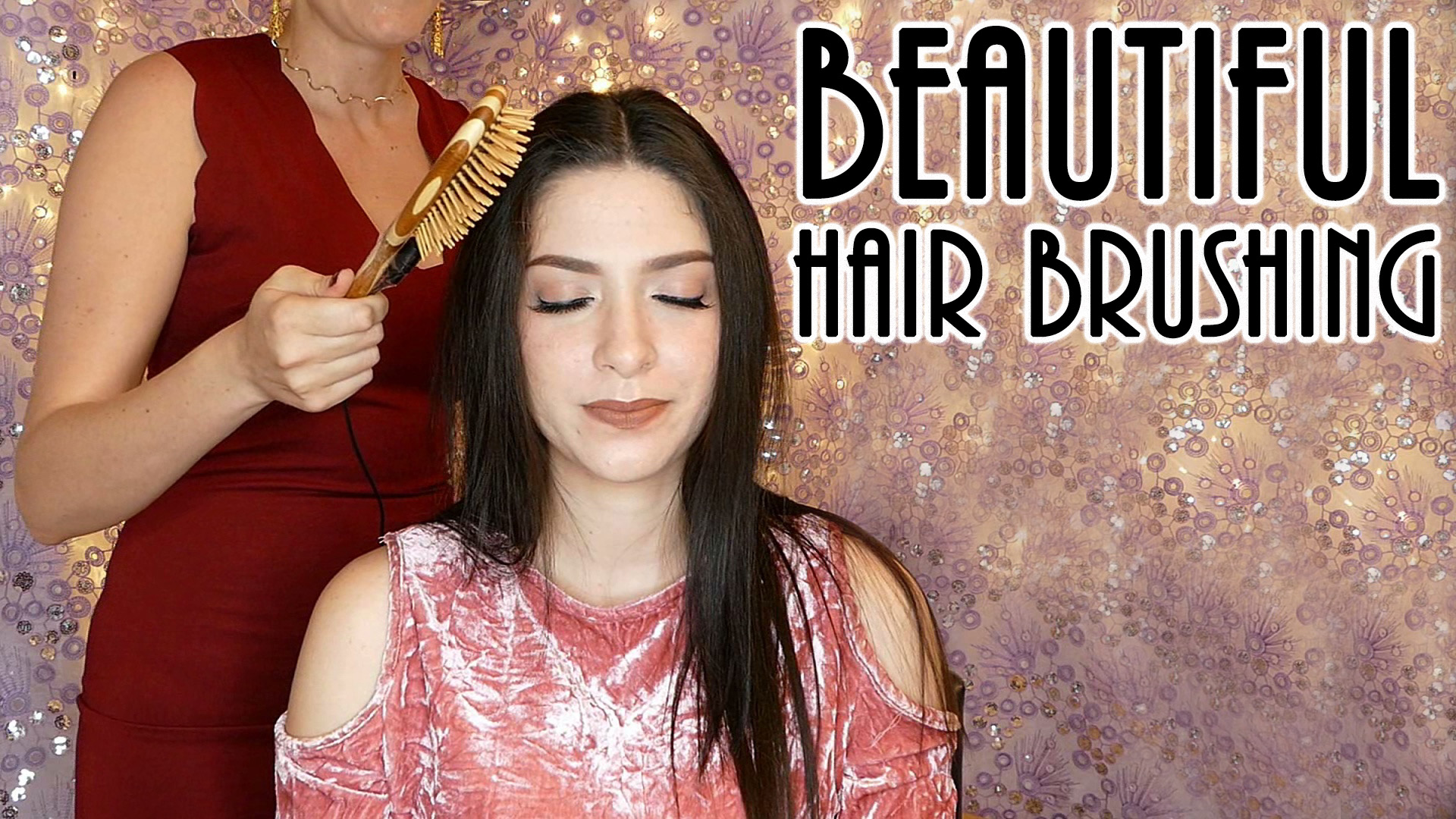 Natalia, Relaxing Hair Brushing with Brush Mics