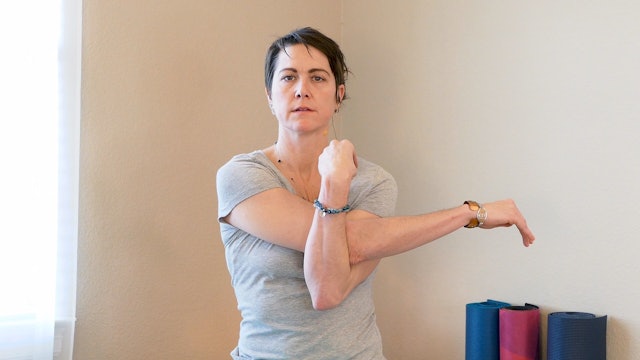 Simple Self Stretches for Shoulder Pain with Jade