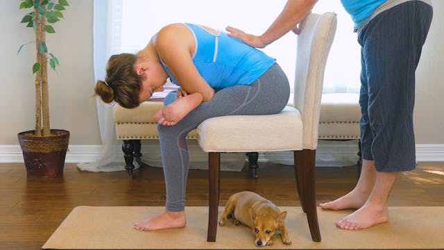 Chair Massage for Lower Back