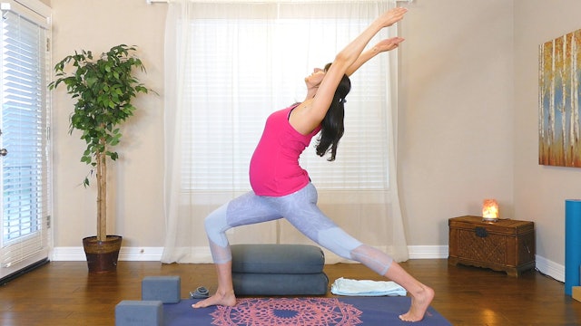 Prenatal Yoga for Low Back Pain & Hip Mobility
