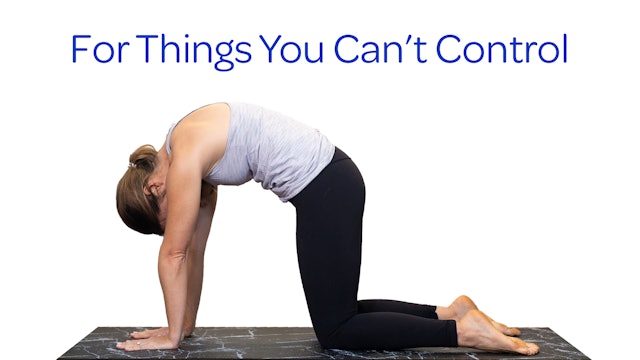 Bedtime Yoga | Things you Can't Control