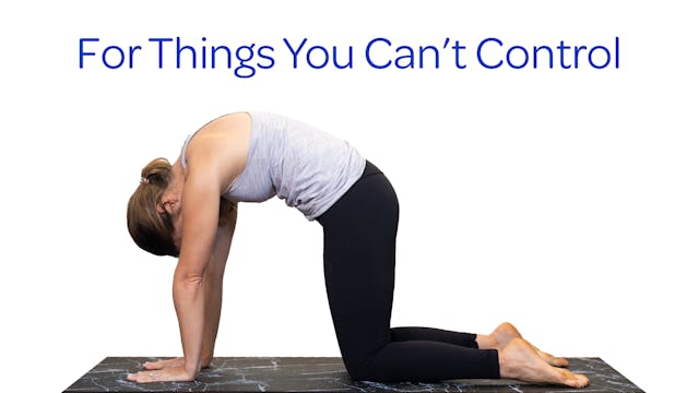 Bedtime Yoga | Things you Can't Control