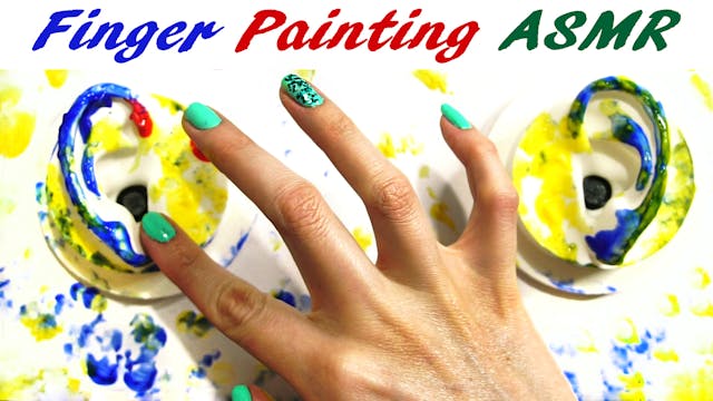 Finger Painting with Tapping Sounds &...