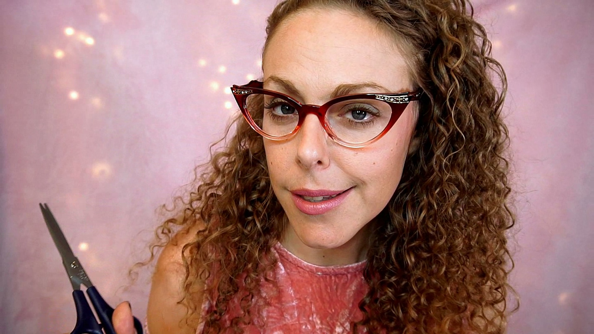 Salon Haircut Role Play with Corrina