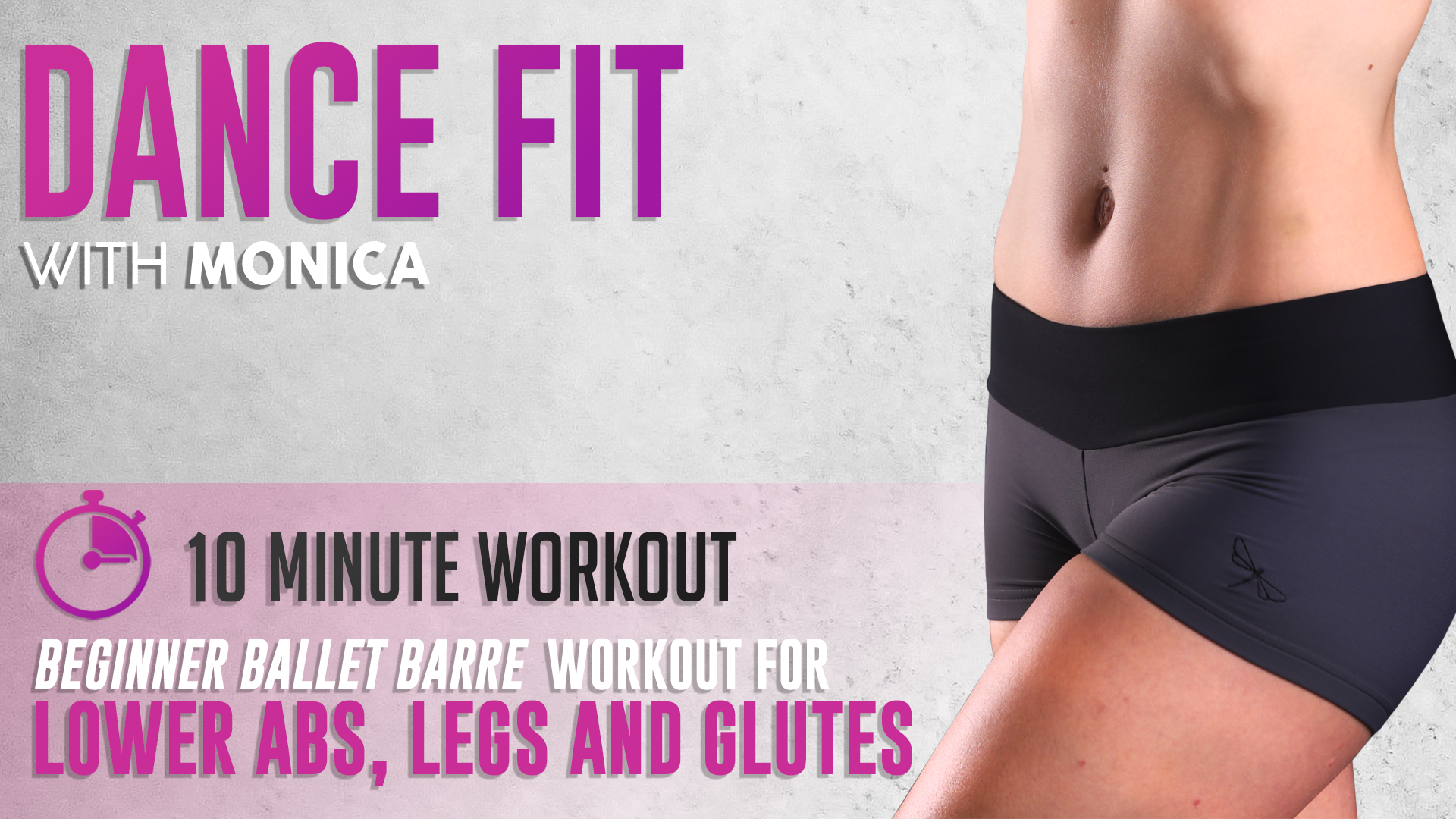 10 Minute Beginner Ballet Barre Workout for Lower Abs, Legs, and Glutes