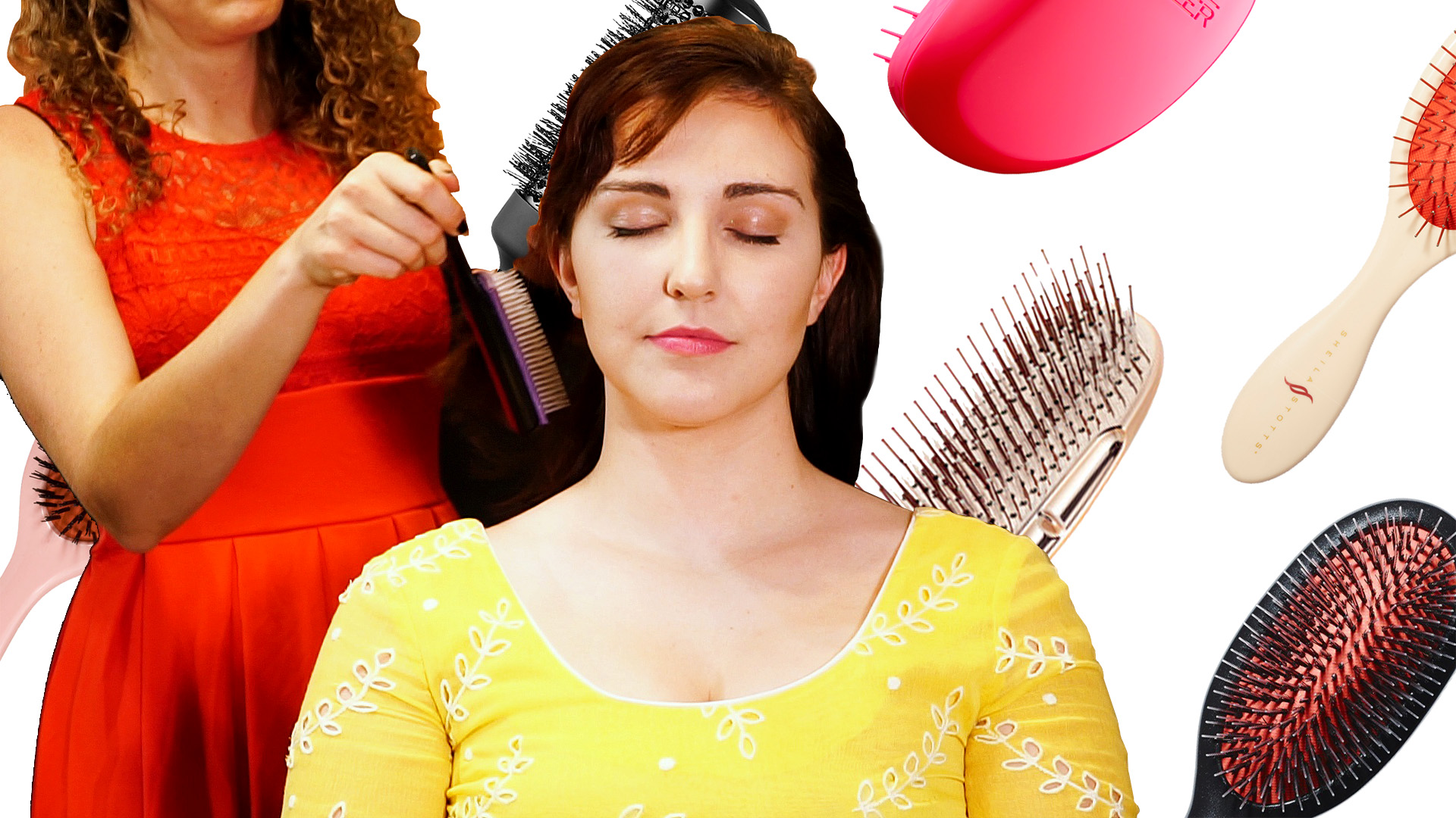 50 Minute No-Talking Hair Brushing with Kendall