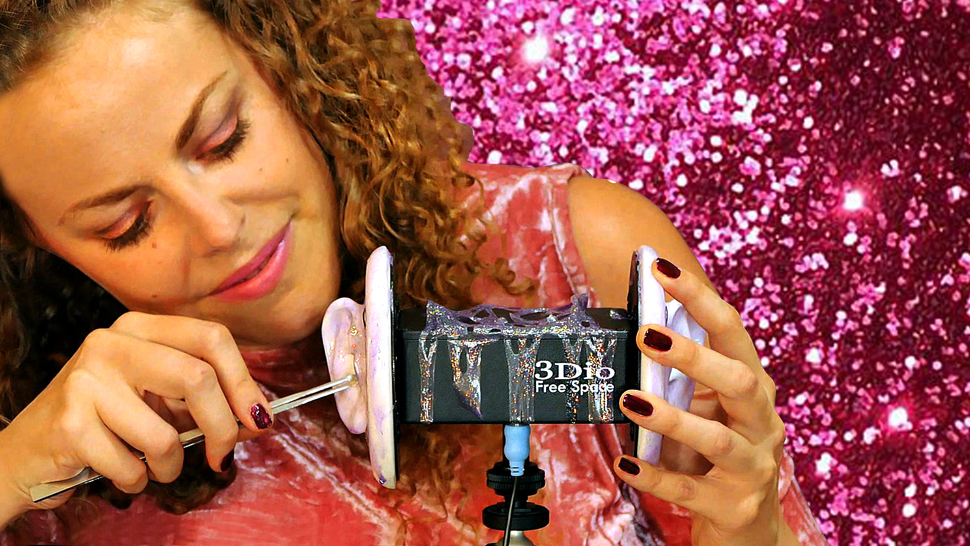 Playful & Relaxing Glitter Glue Ear Massage