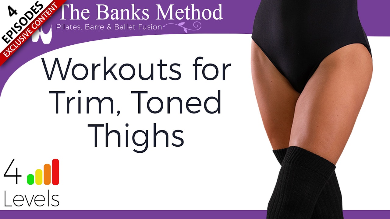 Trim, Toned Thighs Workout Challenge | The Banks Method