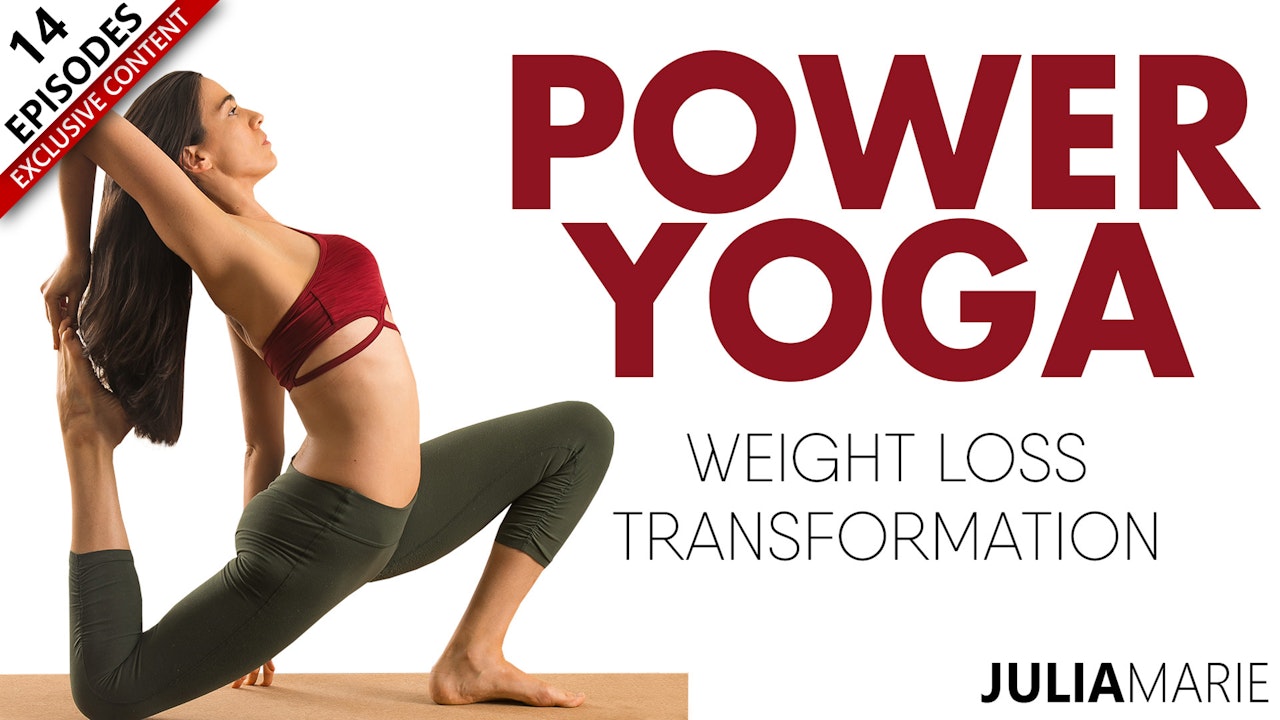 Power Yoga Weight Loss Transformation