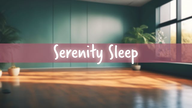 Serenity Sleep: Relaxing Into Restful...