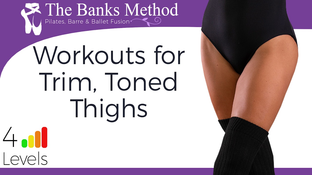 Trim, Toned Thighs Workout Challenge | The Banks Method