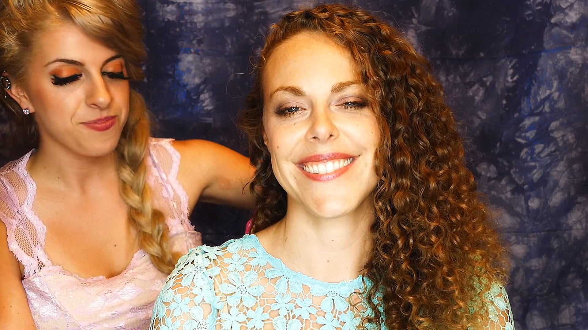 Corrina Has Her Hair Brushed Out by Kate!