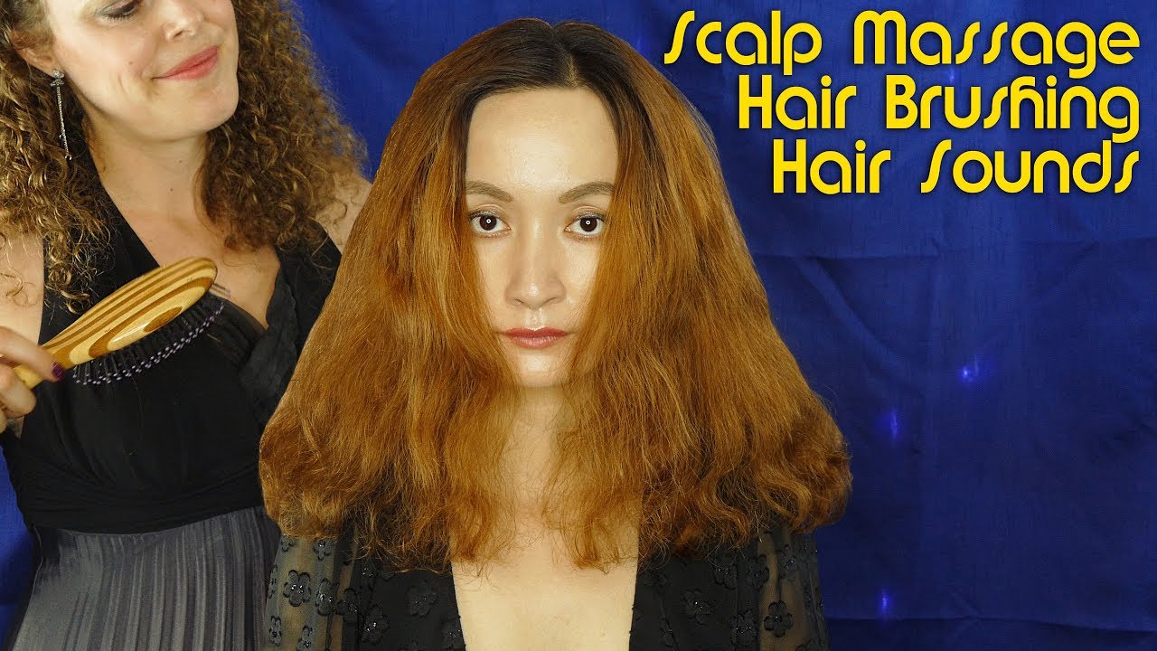 Pampering Fiona! Oil Spa Treatment For Scalp and Hair with Hair Brushing