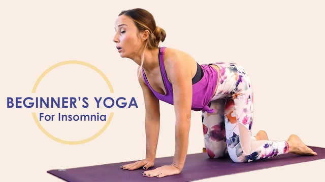 Yoga for Insomnia | Beginners Yoga for Anxiety Relief 