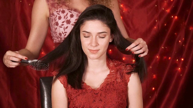 Natalia, Lovely Hair Brushing and Scalp Massage