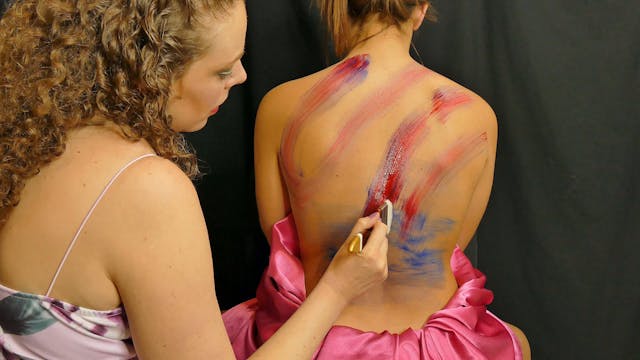 Corrina Body Paints Nico! ASMR Relaxi...