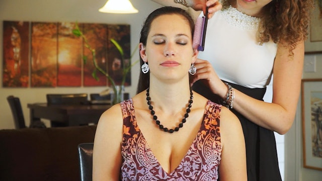 Corrina & Bethany, Hair Brushing & Relaxation Tips