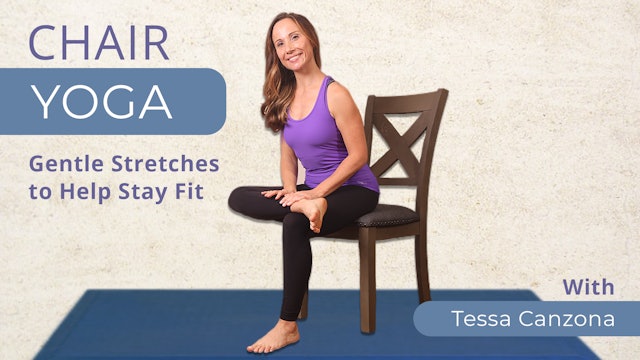 Chair Yoga for Seniors | with Tessa Canzona