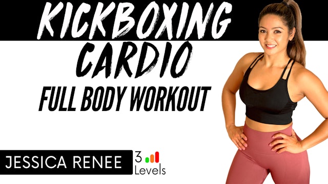 KickBoxing Cardio | Full Body Workout with Jessica Renee