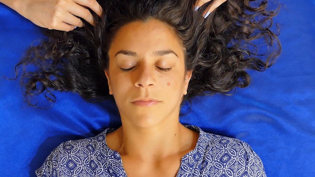 Tingly Scalp Massage for Sleep with Corrina & Jess