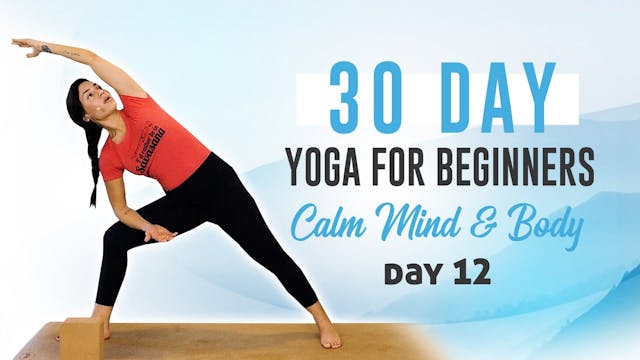 Day 12: Vinyasa Flow with Heart Openi...