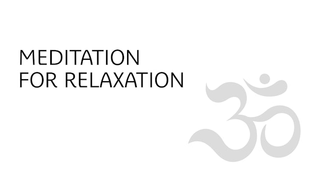 Yoga Meditation for Beginners | Meditation for Relaxation