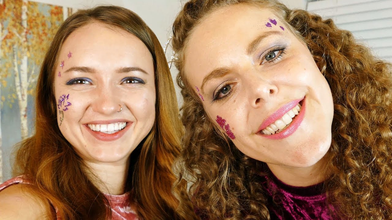 Mega Personal Attention ASMR Salon Visit  - We Give you Glitter Tattoos.