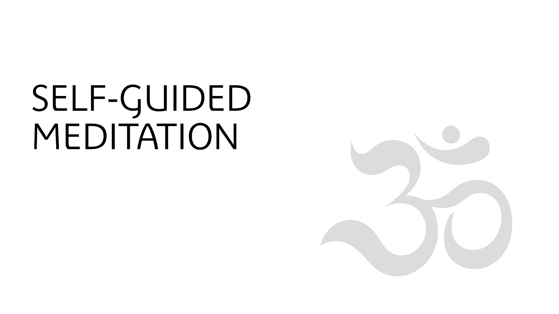 Yoga Meditation for Beginners | Self-Guided Meditation