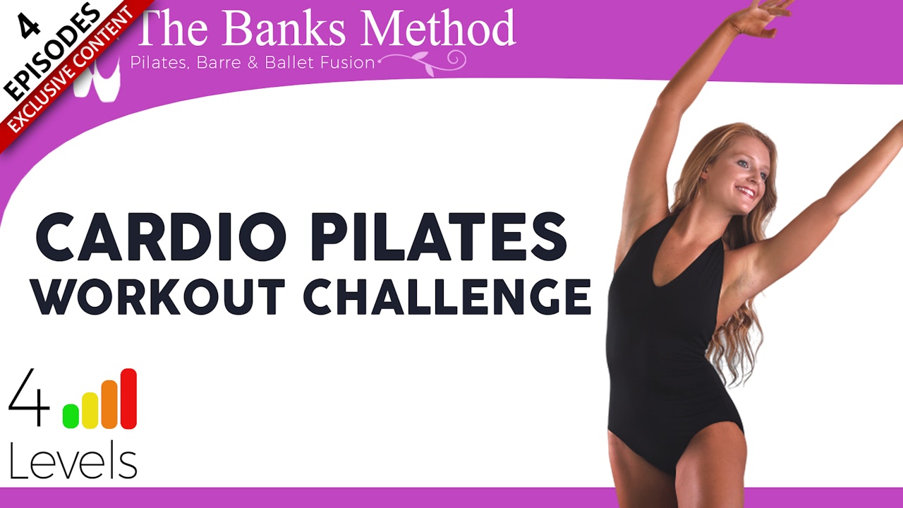 Cardio Pilates Workout Challenge | The Banks Method