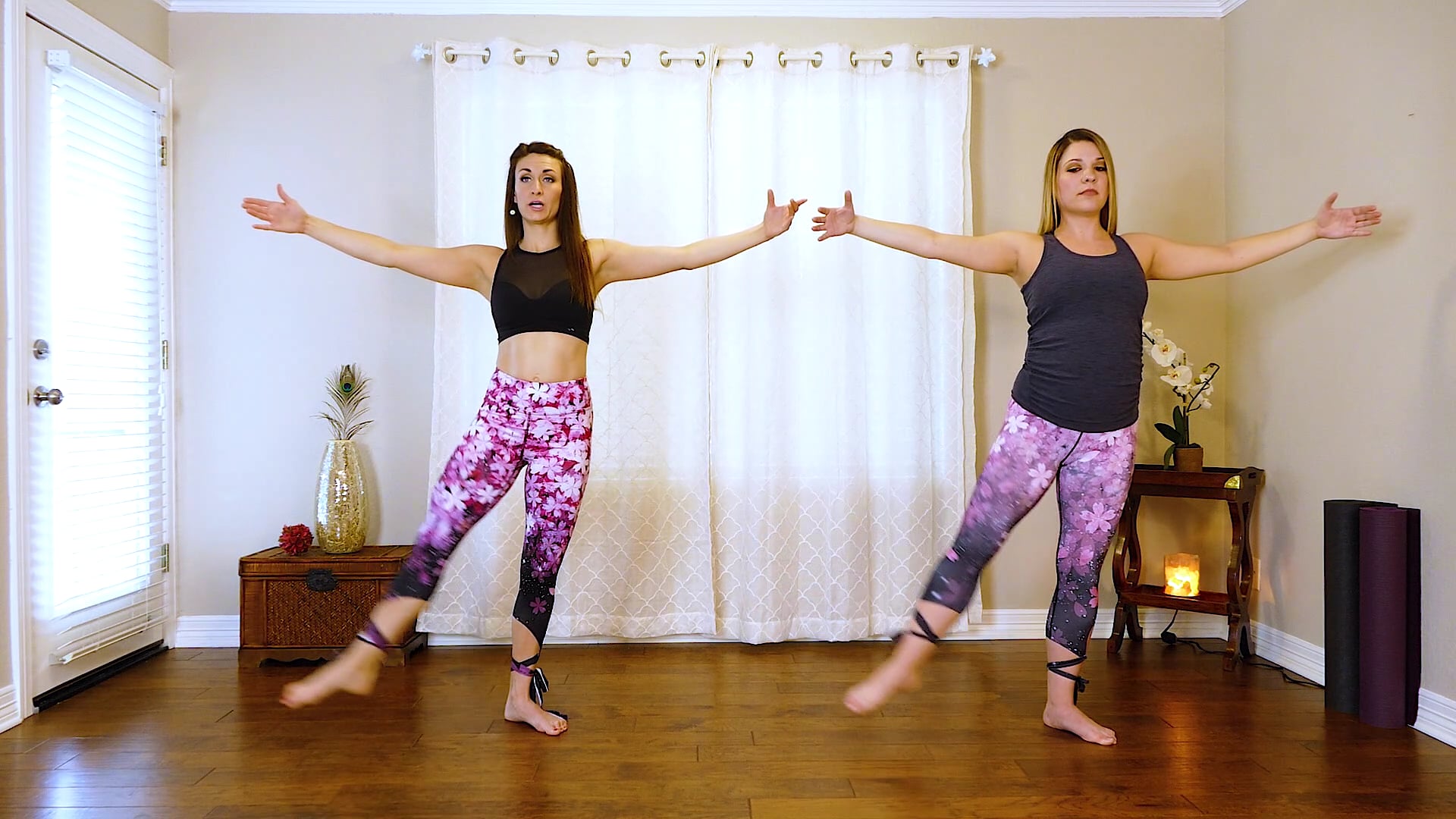 Full Body No Equipment Barre Workout for Prenatal and Postpartum - Part 1